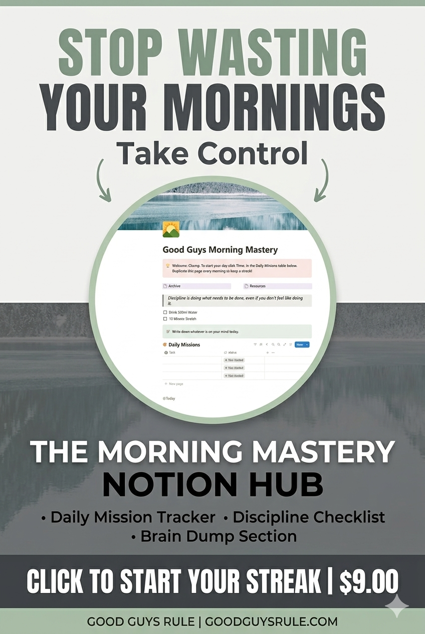 ⚡ Good Guys Morning Mastery: The Ultimate Daily Hub