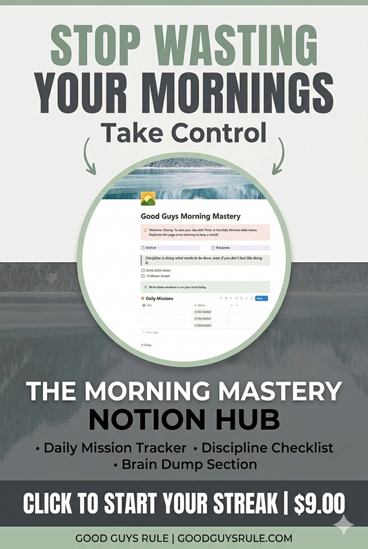 ⚡ Good Guys Morning Mastery: The Ultimate Daily Hub